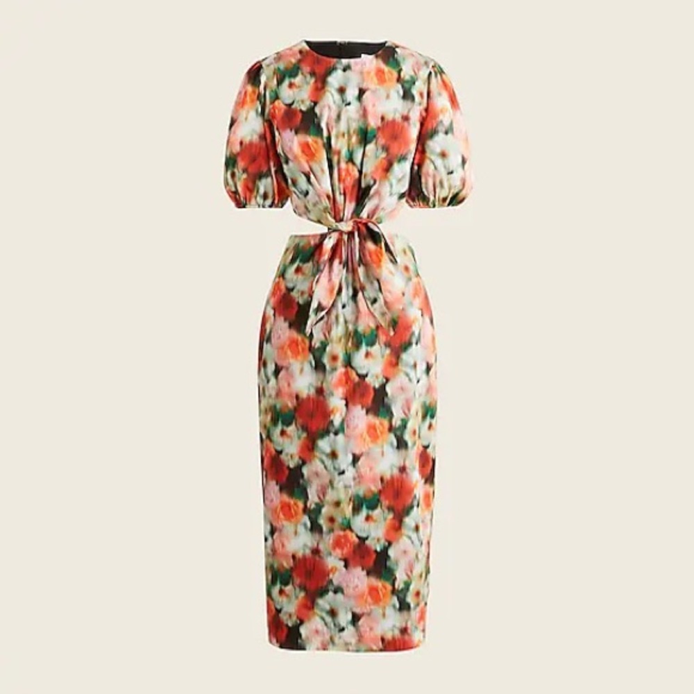 J. Crew Cutout dress in Liberty® Hazy Days floral